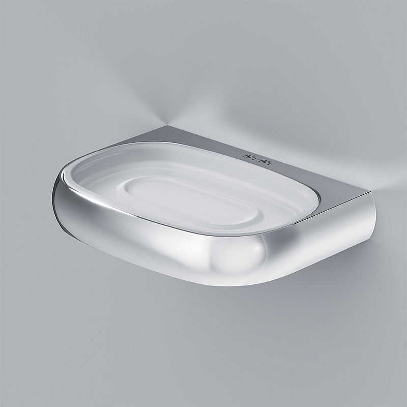 Мыльница стеклянная AM.PM. Sensation A3034200 с настенным держателем