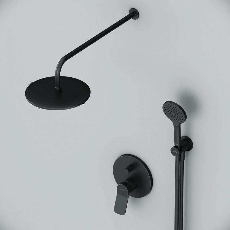 Душевая система AM.PM X-Joy FB85A1RH22 со смесителем, встраиваемая