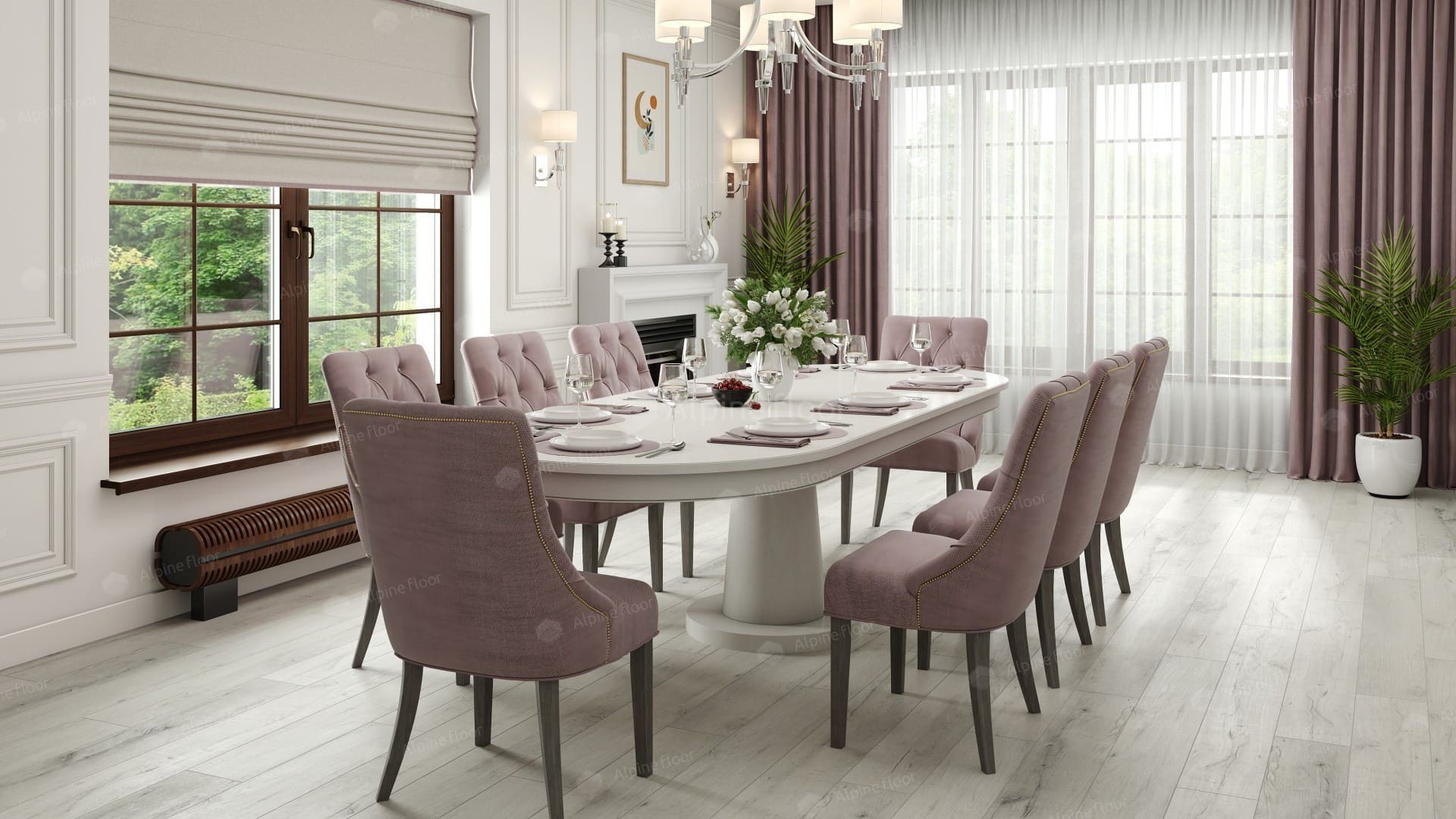 Alpine Floor ABA Premium Xl ЕСО 7-17 Дуб Слоновая кость
