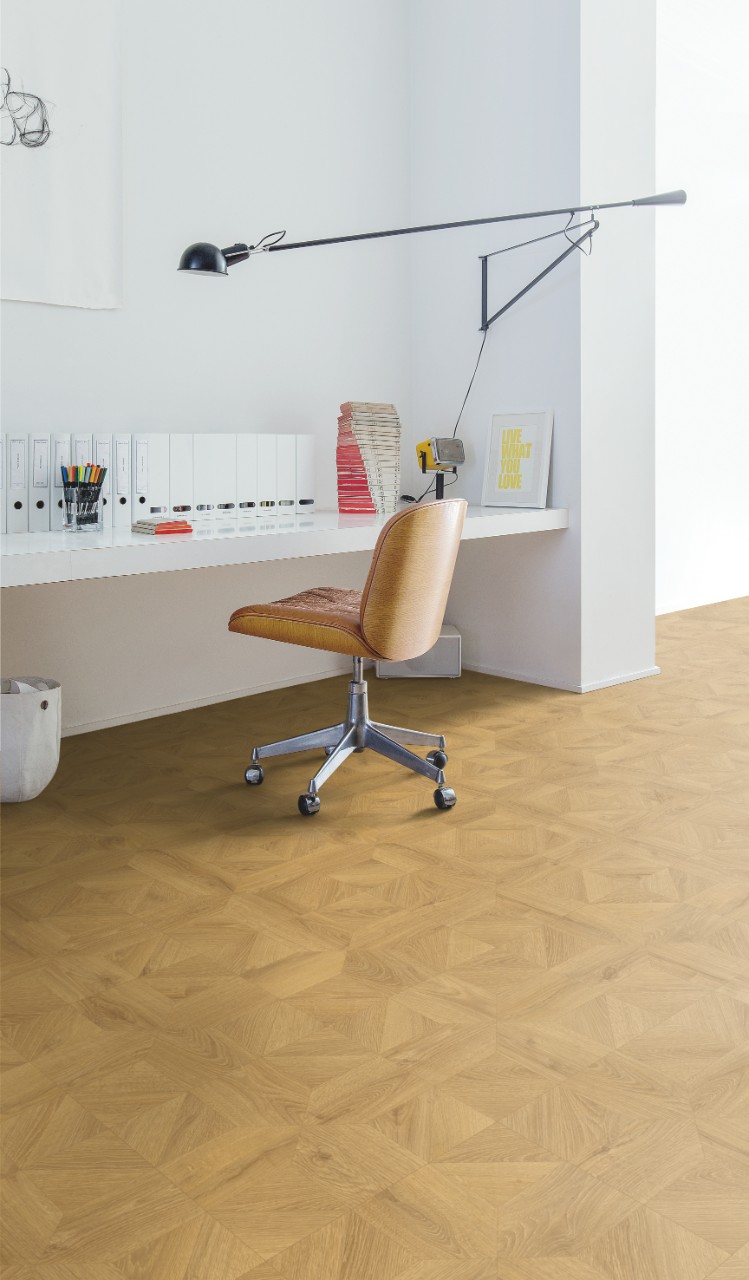 Ламинат Quick Step Impressive Patterns Ultra 12/33 (IPU4143) Дуб природный брашированный