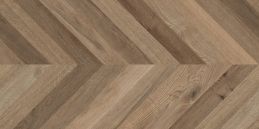 Laparet Wood Lux Walnut Chevron Mat. Карвинг 60x120 Керамогранит