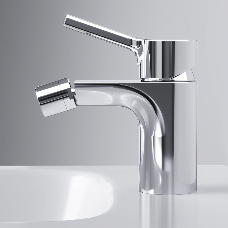 Смеситель для биде AM.PM X-Joy F85B83100 с донным клапаном