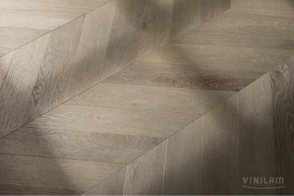 Vinilam LVT Parquet Chevron RI4445118CL4 Шеврон Сезар