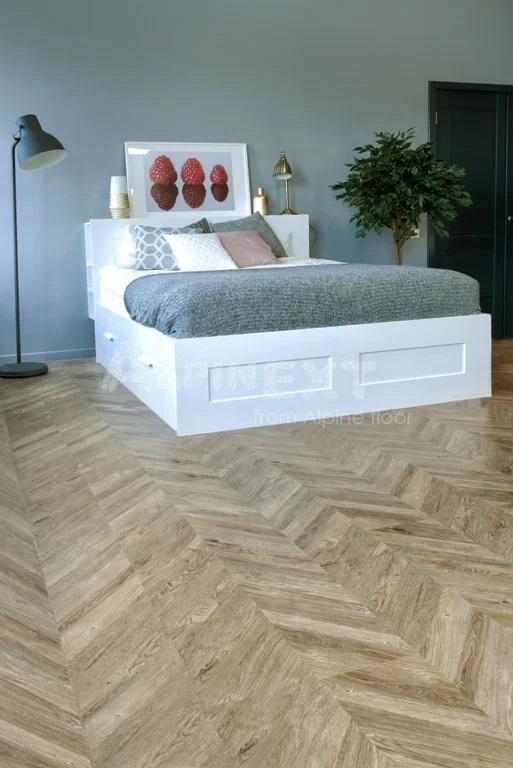 Alpine Floor LVT Easy Line ЕСО 3-25 Французская Ёлочка