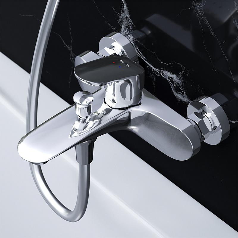 Смеситель для душа и ванны AM.PM Like F8010016 на стену