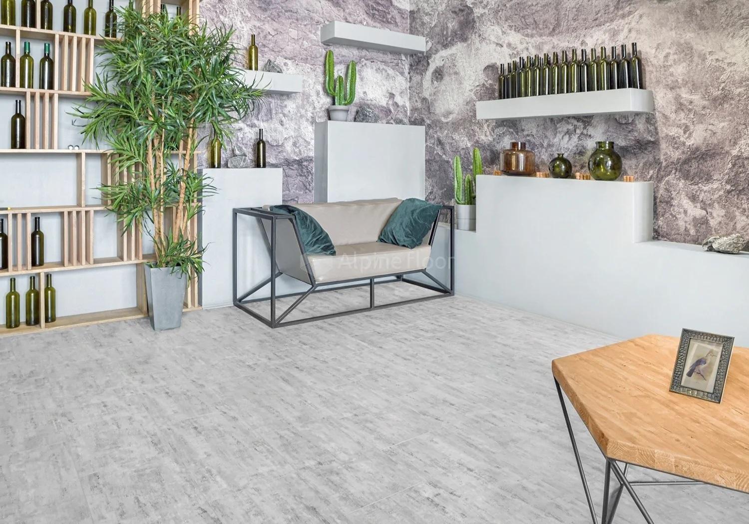 Alpine Floor SPC Stone Mineral Core ЕСО 4-18 Сумидеро