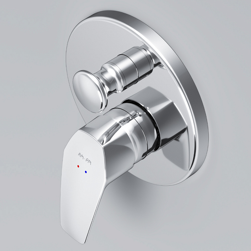 Смеситель для душа и ванны AM.PM Gem F9085000 встраиваемый