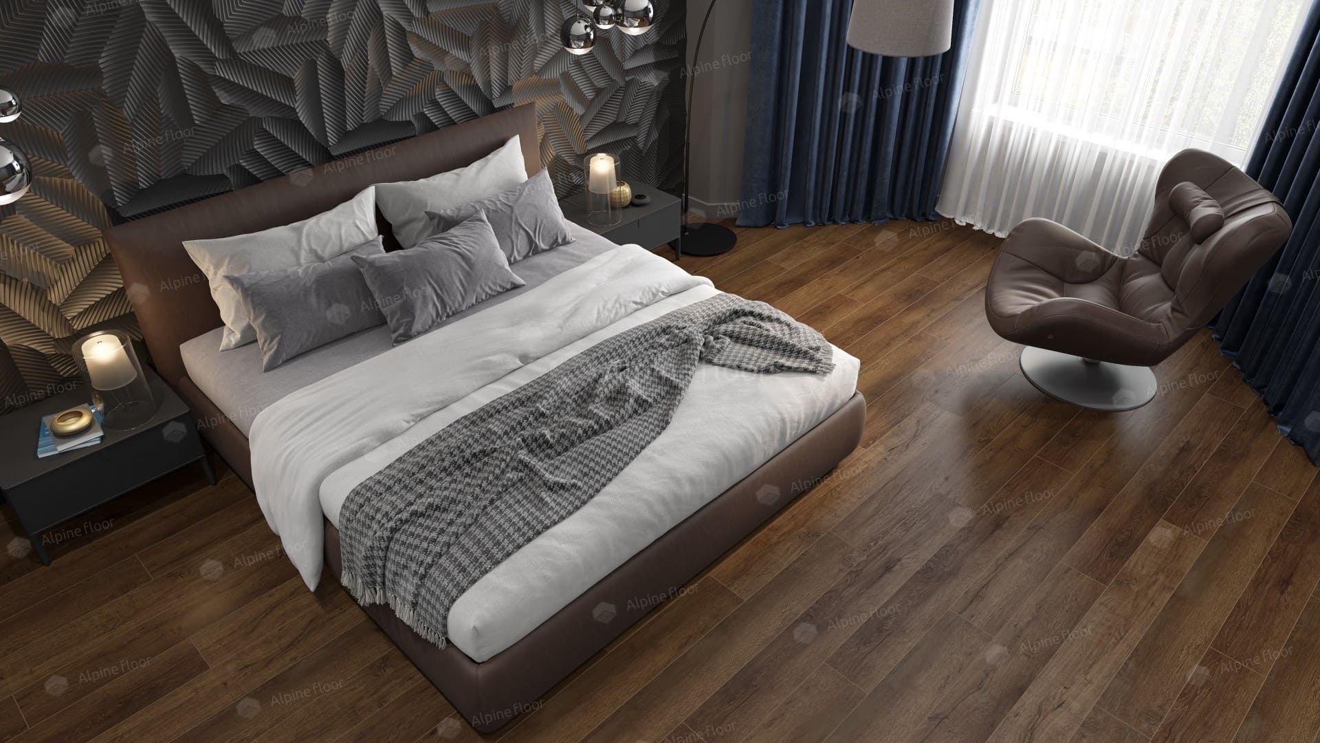 Alpine Floor ABA Premium Xl ЕСО 7-18 Дуб Шоколадный
