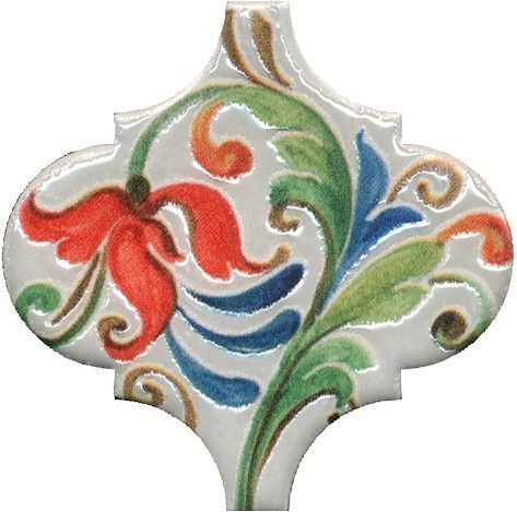 Kerama Marazzi Арабески Тоскана 6 VT\A582\65000 6,5x6,5 Декор