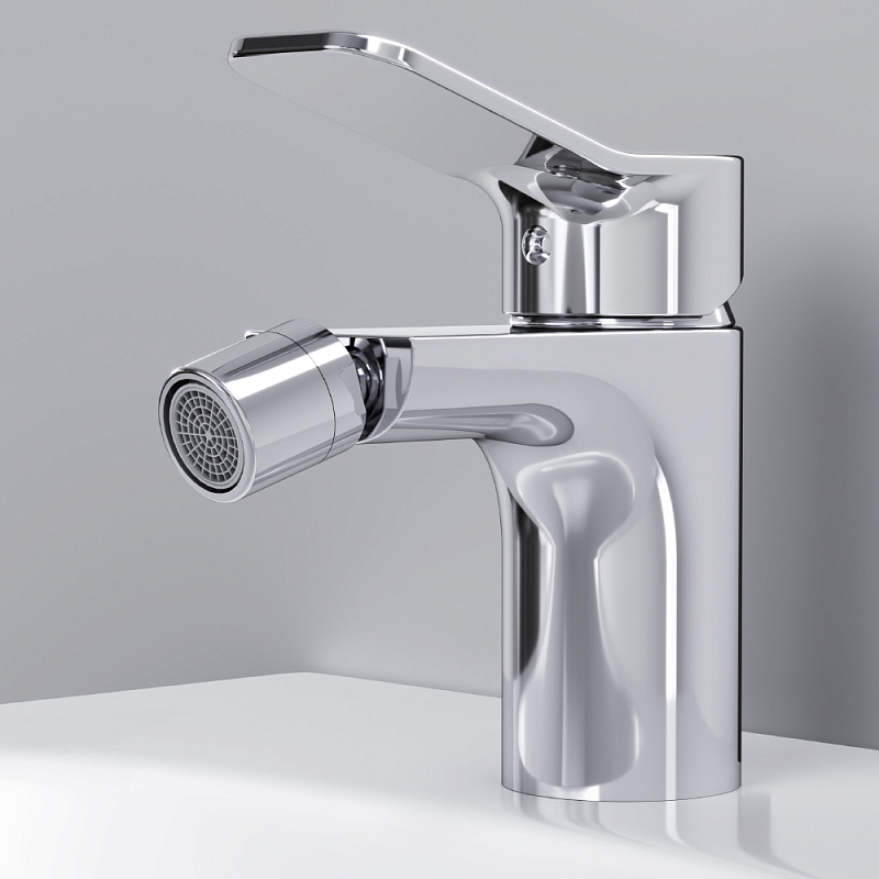 Смеситель для биде AM.PM X-Joy F85A83100 с донным клапаном