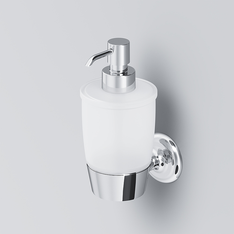 Диспенсер стеклянный AM.PM. Like A8036900 с настенным держателем