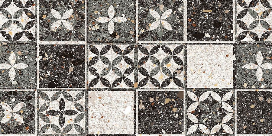 Qua Granite Alone Decor Full Lappato 60х120 QUA0025 Декор глазурованный
