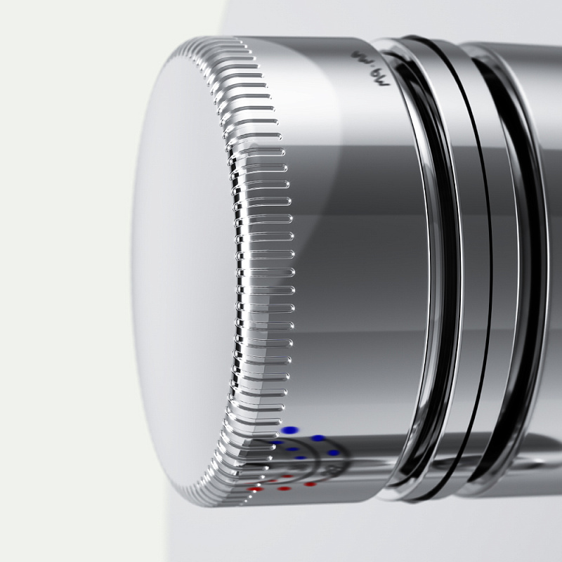 Смеситель для душа и ванны AM.PM Inspire V2.0 F50A75700 с термостатом, встраиваемый