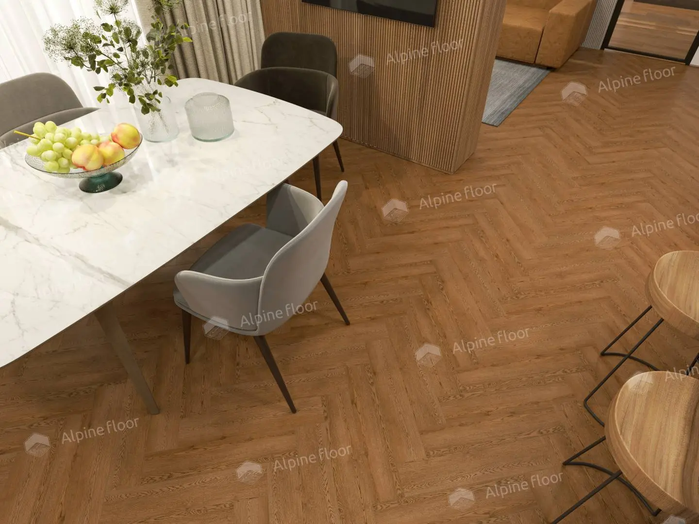 Alpine Floor SPC Parquet Light ЕСО 13-32 Дуб Селена