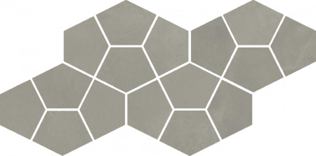 Italon Continuum Iron Mosaico Prism 20,5x41,3 Мозаика