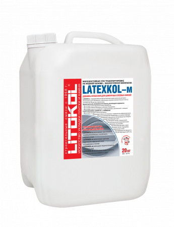 Добавка латексная Litokol Latexkol-м 20кг, для клеевой смеси класса С1 и С4