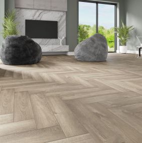 Alpine Floor SPC Parquet Light ЕСО 13-5 Дуб Натуральный Отбеленный