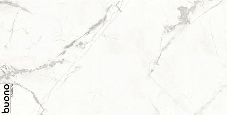 Buono Ceramica Marble Statuario Alba Glossy 60x120 Керамогранит