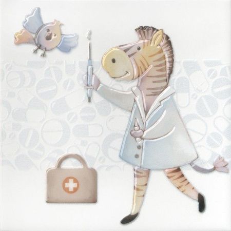 Kerama Marazzi Айболит 5 VT\A505\5009 20x20 Декор