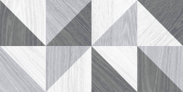 Laparet Village (геометрия, серый) 25x50x8 Плитка настенная