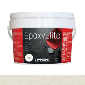 Затирка эпоксидная Litokol Epoxy Elite (RG;R2T) 1кг, E.01 Зефир