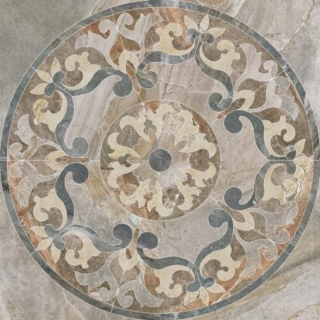 Kerranova Genesis Grey K-103/LR/d01-cut 120x120x10 Декор