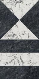 Kerama Marazzi Бьянко Неро SG565422R Lapp. 60x120 Керамогранит
