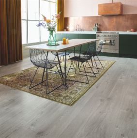Quick Step LVT Livyn Pulse Click Plus PUCP 40201 Дуб Хлопковый Светло-Серый 