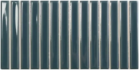 Wow Sweet Bars Peacock Blue 12,5x25 Плитка настенная