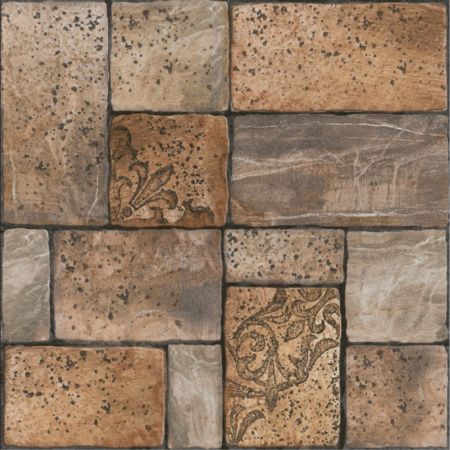 Alma Ester 42х42 TFU03ESR404 Плитка напольная коричневая/серая