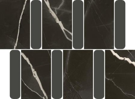 Italon Stellaris Black Mosaico Argan 26,8x36,8 Декор