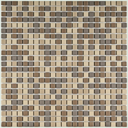 Bonaparte Crema 31,5x31,5x6 (чип 12x12 мм) Мозаика стеклянная