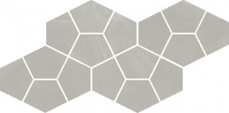 Italon Continuum Silver Mosaico Prism 20,5x41,3 Мозаика