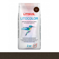 Затирка цементная Litokol Litocolor (CG1) 2кг, L.27 Венге
