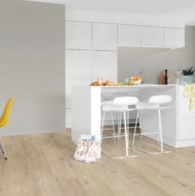Quick Step LVT Livyn Pulse Click Plus PUCP 40103 Дуб Хлопковый Бежевый 