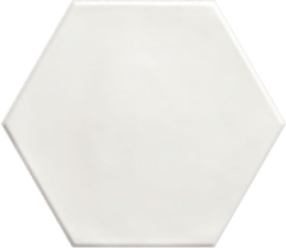 Ribesalbes Geometry Hex White Matt 15x17,5 Плитка настенная