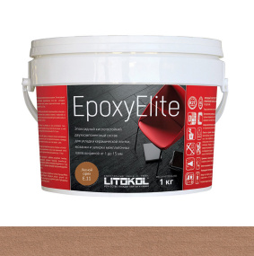 Затирка эпоксидная Litokol Epoxy Elite (RG;R2T) 1кг, E.11 Лесной орех 