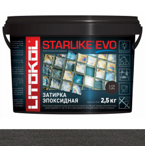 Затирка эпоксидная Litokol Starlike Evo (RG;R2T) 2,5кг, S.235 Caffe