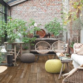 Quick Step LVT Livyn Pulse Click PUCL 40075 Сосна Коричневая 