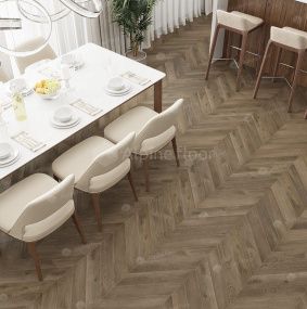 Alpine Floor SPC Chevron Alpine ЕСО 18-4 Дуб Насыщенный