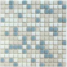 Bonaparte Aqua 400 32,7x32,7x4 (чип 20x20 мм) Мозаика стеклянная на бумаге