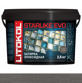 Затирка эпоксидная Litokol Starlike Evo (RG;R2T) 2,5кг, S.232 Cuoio