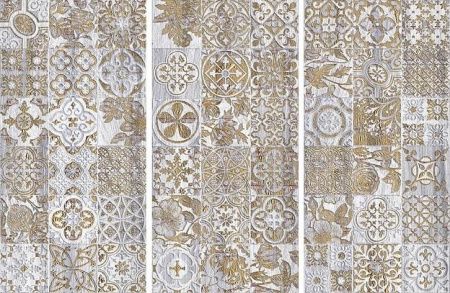 Laparet Bona If (серый) 20x40x8 Декор настенный