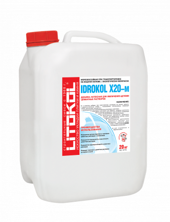 Добавка латексная Litokol Idrokol X20-м 20кг, для увеличения адгезии