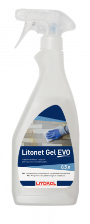 Моющий состав Litokol Litonet Gel Evo 0,5л, для удаления эпоксидных остатков