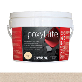 Затирка эпоксидная Litokol Epoxy Elite (RG;R2T) 1кг, E.08 Бисквит 