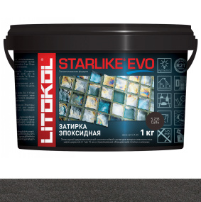 Затирка эпоксидная Litokol Starlike Evo (RG;R2T) 1кг, S.235 Caffe