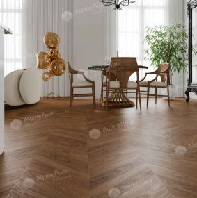 Alpine Floor SPC Chevron Alpine ЕСО 18-22 Орех Нойер