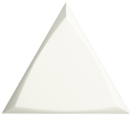 ZYX Evoke Triangle Channel White Matt 15x17 Плитка настенная