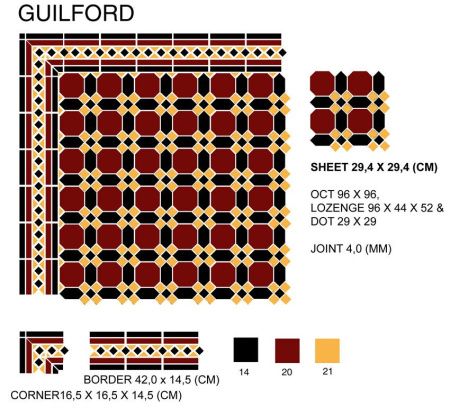 Top Cer Guilford Stand 29,4x29,4 Декор